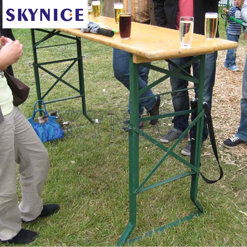 Outdoor Klappmöbel Holz Biertisch Sets