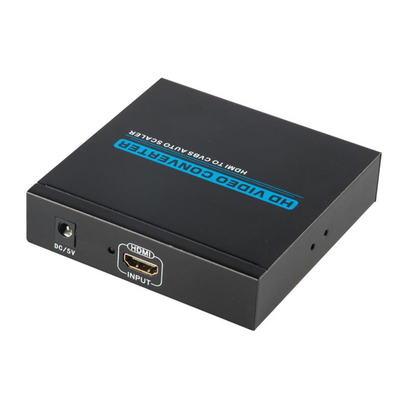 Hochwertiger HDMI zu AV / CVBS Konverter Auto Scaler 1080P