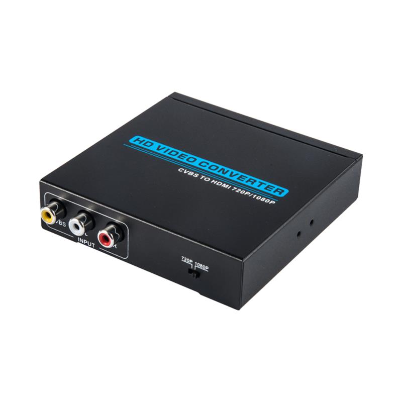 AV / CVBS zu HDMI Konverter Up Scaler 720P / 1080P