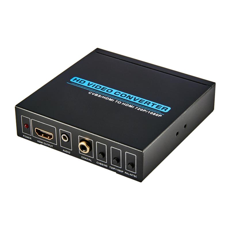 AV / CVBS + HDMI-zu-HDMI-Konverter (720P / 1080P)