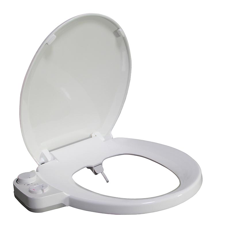 Runder Druckknopf Bidet Toilettensitz