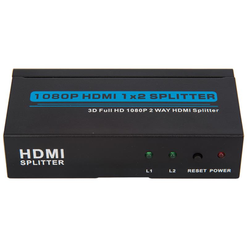 Zwei Anschlüsse HDMI 1x2 Splitter Unterstützung 3D Full HD 1080P