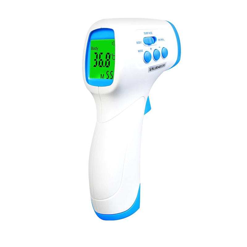 Berührungslose Infrarot-Baby-Thermometer-LCD-Pistole Typ IR-Tester für die Körperoberflächentemperatur