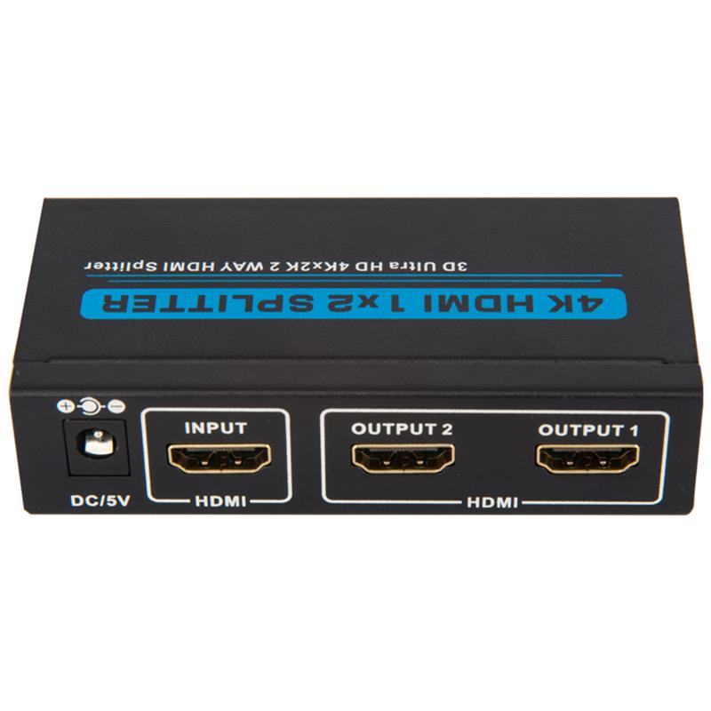 V1.4 2 Anschlüsse HDMI 1x2 Splitter 3D Ultra HD 4Kx2K / 30Hz