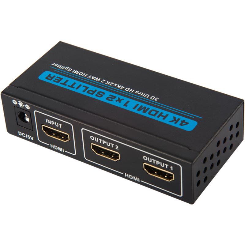 V1.4 2 Anschlüsse HDMI 1x2 Splitter 3D Ultra HD 4Kx2K / 30Hz