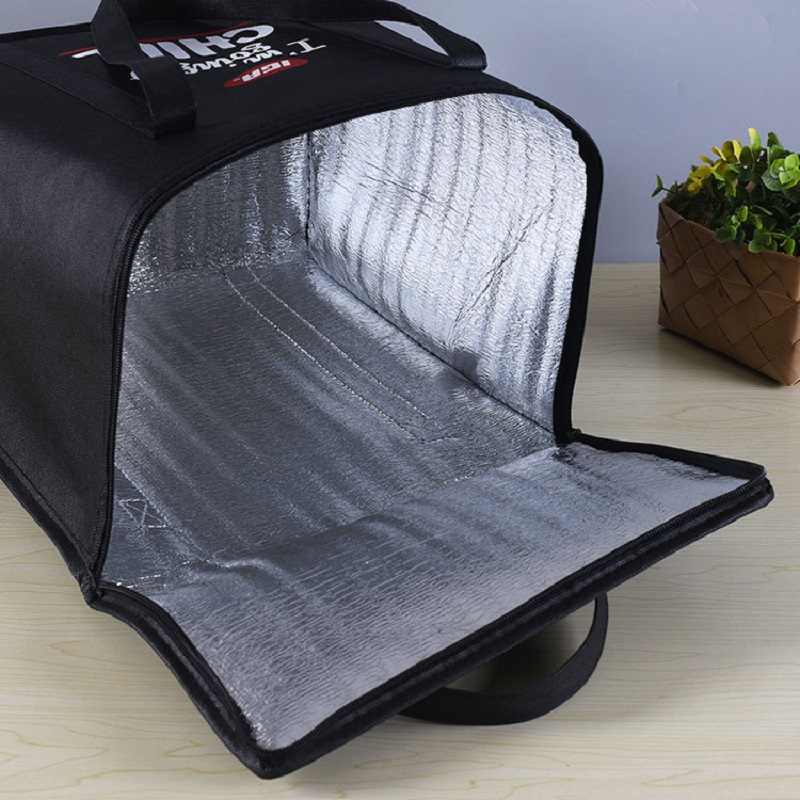 SGC23 Werbekühlertaschen Benutzerdefiniertes Logo Tragbare, nicht gewebte, große, isolierte Einkaufstasche Thermo-Lunch-Kühltasche