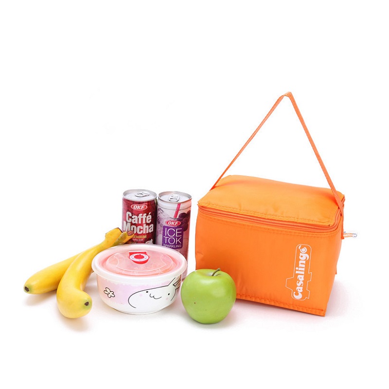 SGC24 Best Quality Promotion Isolierter Reißverschluss Faltbarer Einkaufstasche Mittagessen Bierkühltasche Mini-Eiskühltasche