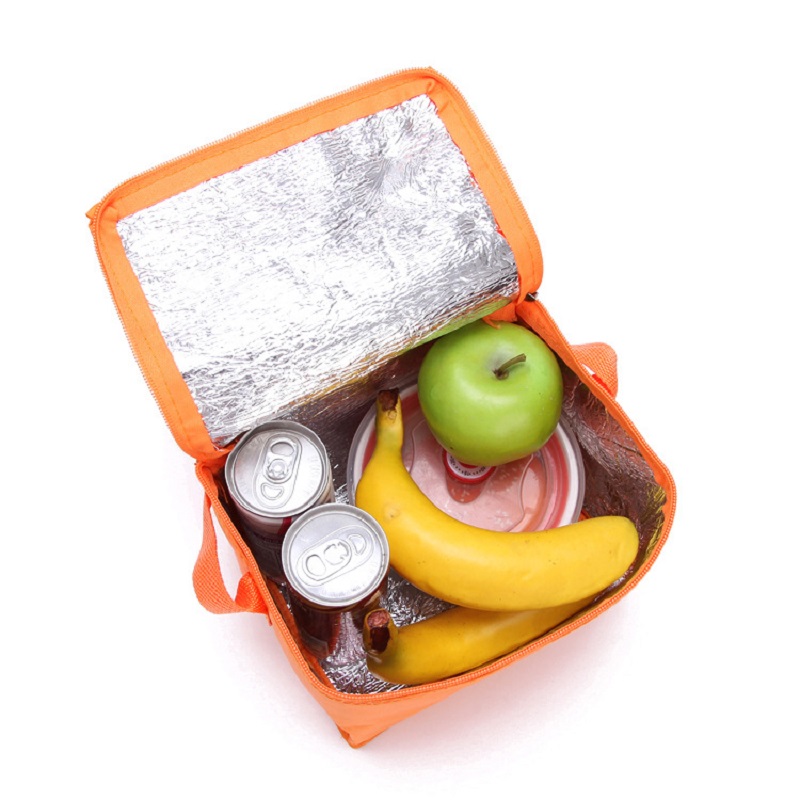 SGC24 Best Quality Promotion Isolierter Reißverschluss Faltbarer Einkaufstasche Mittagessen Bierkühltasche Mini-Eiskühltasche