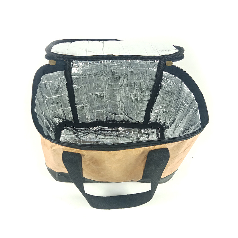 SGC28 Custom Dupont Tyvek Wasserdichte isolierte Papiertasche Lunch Cooler Bag für Picknick-Lebensmittelverpackungen