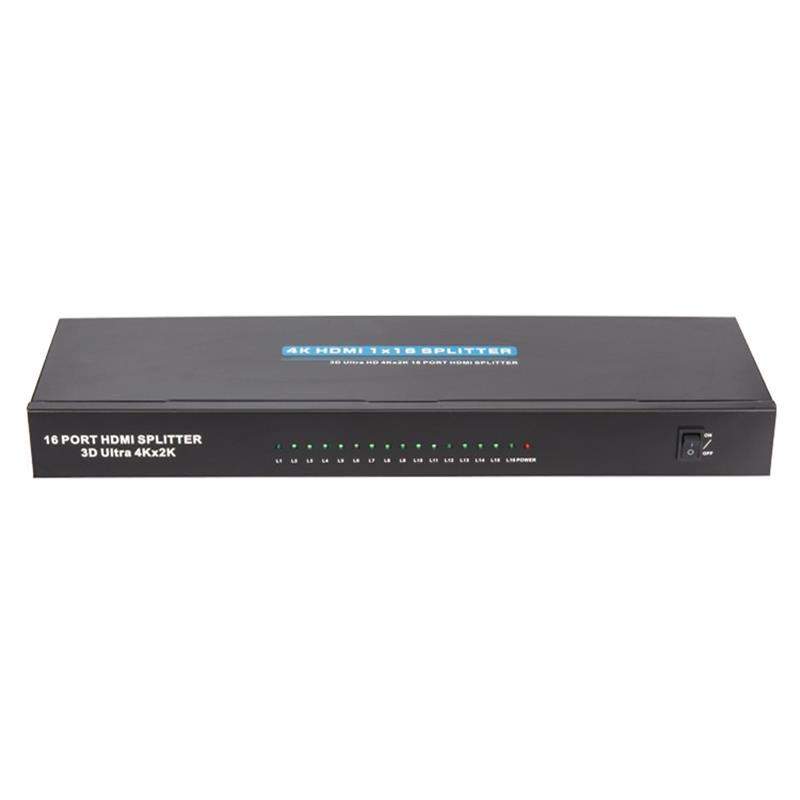 4K 16 Ports HDMI 1x16 Splitter Unterstützung 3D Ultra HD 4Kx2K / 30Hz