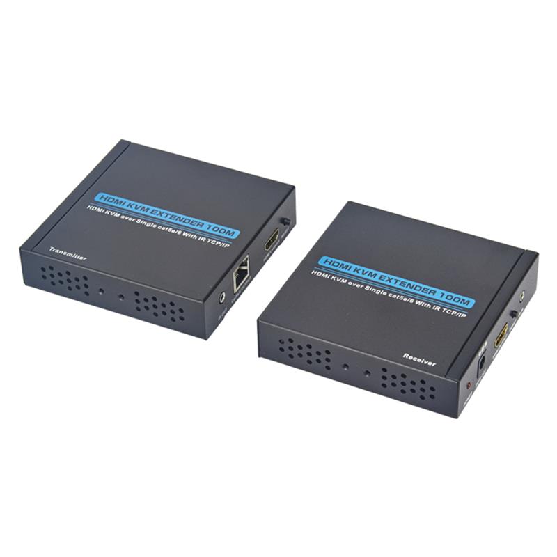 HDMI KVM Extender 100m über Single cat5e/6 Support Full HD 1080P