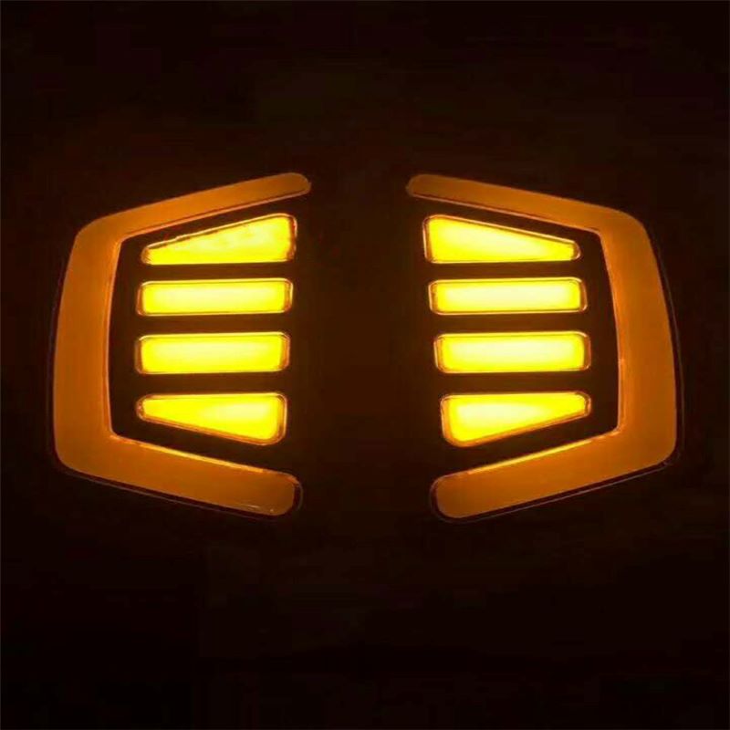 Tageslicht für Ford Ranger 2015~2017,Girolle mit LED-Licht für Ford Ranger 2015~2017