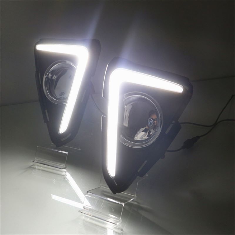 Tageslicht für Toyota Rav4 2017~2018,Fog Lampe für Toyota Rav4 DRL