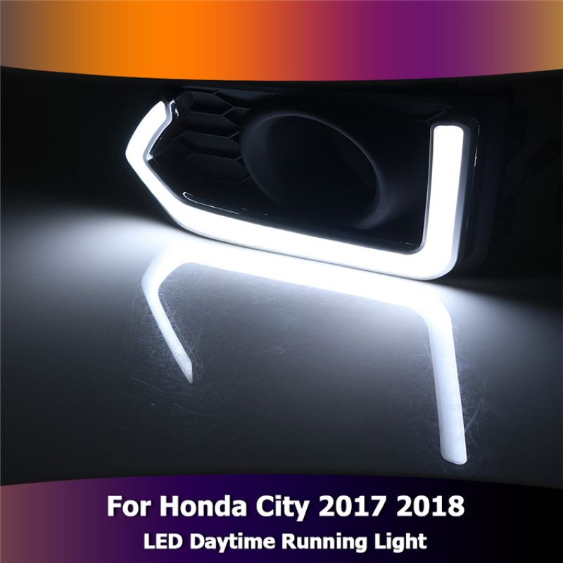 Tageslicht für Honda City 2017~2018,Foglamp für Honda City 2017~2018 DRL