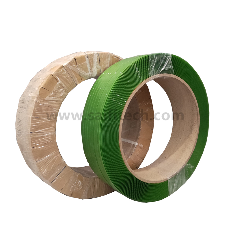 Green PET Polyester Strapping Band