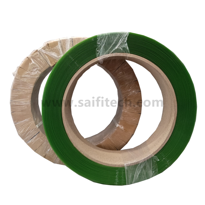 Green PET Polyester Strapping Band