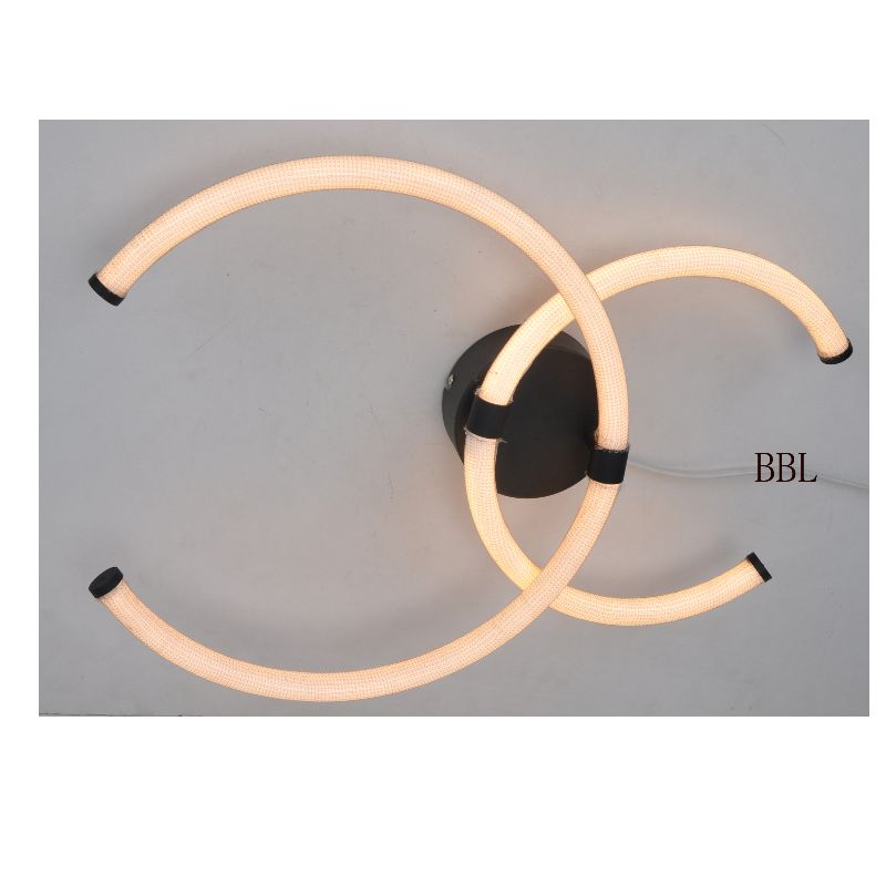 LED Deckenleuchte mit Acrylröhre ohne Schatten