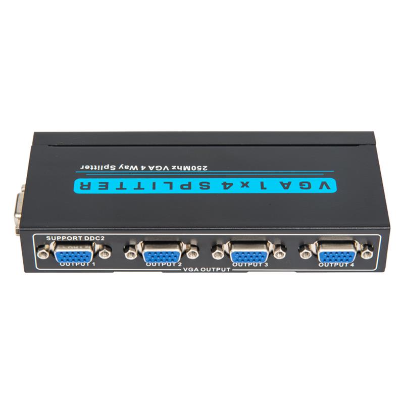 250 MHz 8-Wege-VGA 1x8-Splitter-Unterstützung 1080P