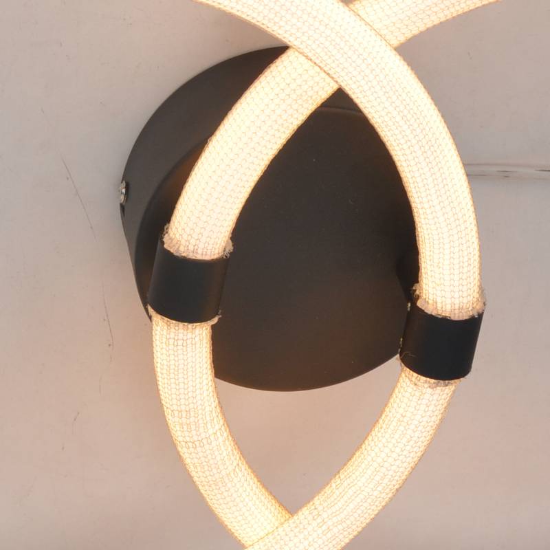 LED Deckenleuchte mit doppeltem C Acrylrohr