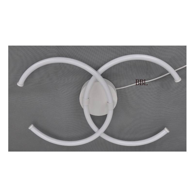 LED-Deckenleuchte mit größerer Doppel-C-Acrylröhre
