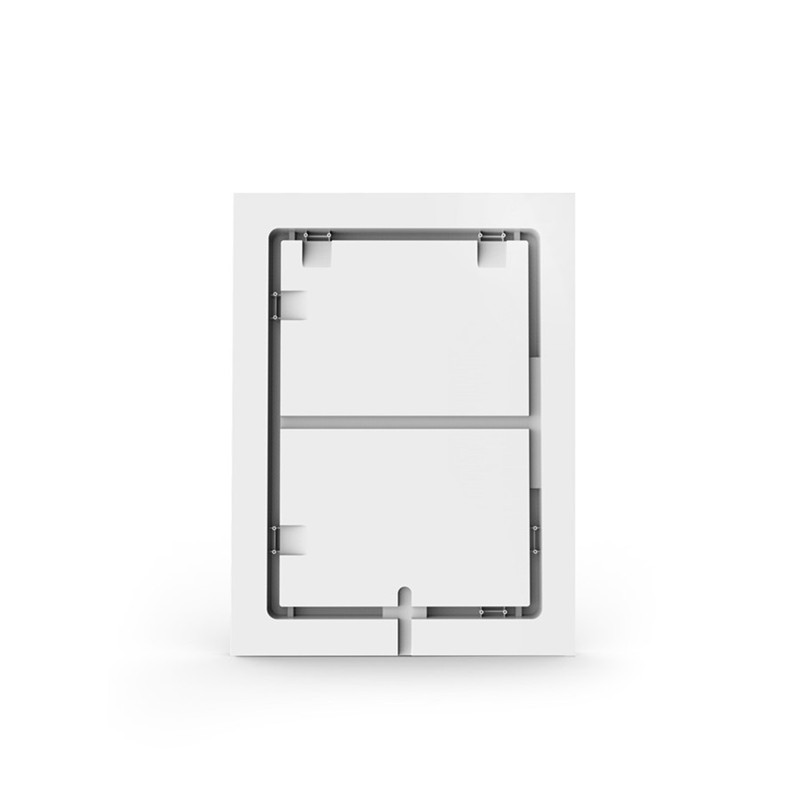 Vertical Wall Mounted LED Badezimmer Smart Mirror mit Bluetooth Speaker Temperaturfunktion