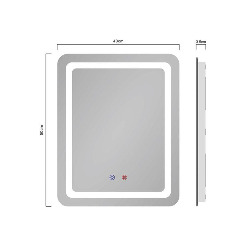 Luxushotel dekorative schicke Wand modernes Design Badezimmer LED-Spiegelleuchte