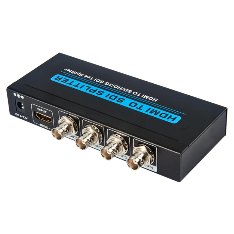 HDMI ZU SD / HD / 3G SDI 1x4 SPLITTER Unterstützung 1080P