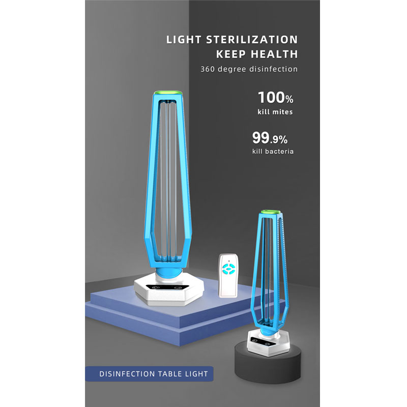 2020 UV-Desinfektion Blau Weiß Anti-Coronavirus-Lampe