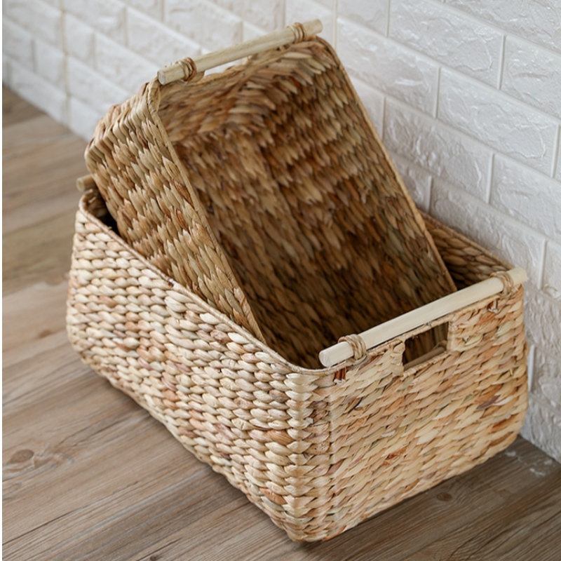 Set mit 3 Wasserhyazinthen-Aufbewahrungskorb