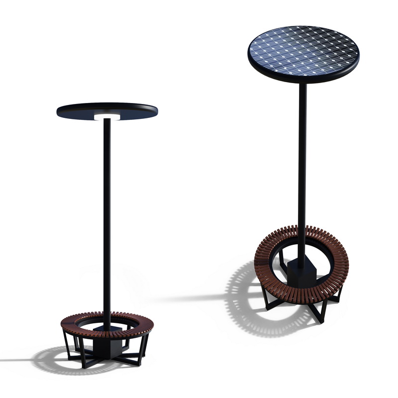 Handy-Ladestation Rest Verwenden Sie kundenspezifische Farben Urban Smart Seats