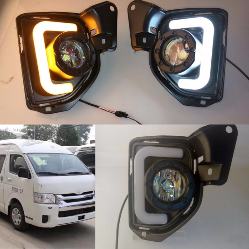 Nebellampe für Toyota Hiace 2014~2016,Tageslicht für Toyota Hiace 2014~2016 DRL