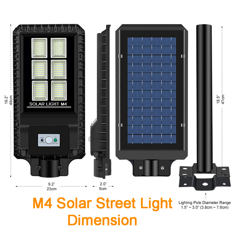 M4 Solar Straßenlaterne