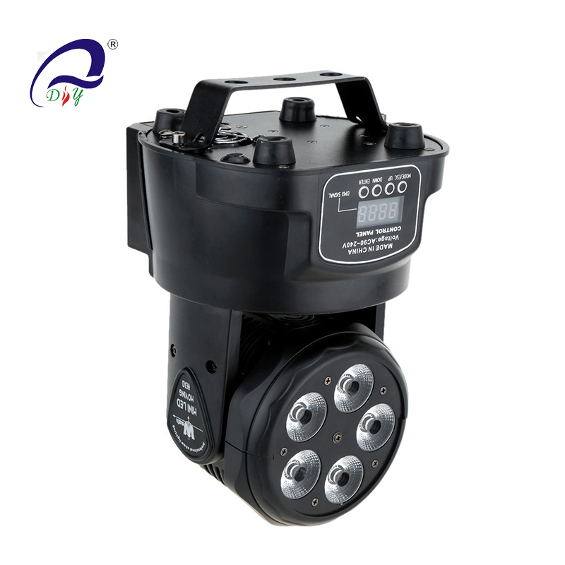 PL-12 5*15W RGBWA LED Mini Moving Head Wash Light