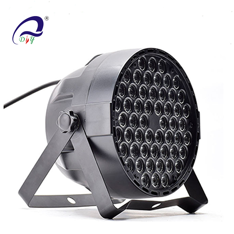 PL100 54PCS LED Par Kann Licht mit Kunststoff Körper für Hochzeit