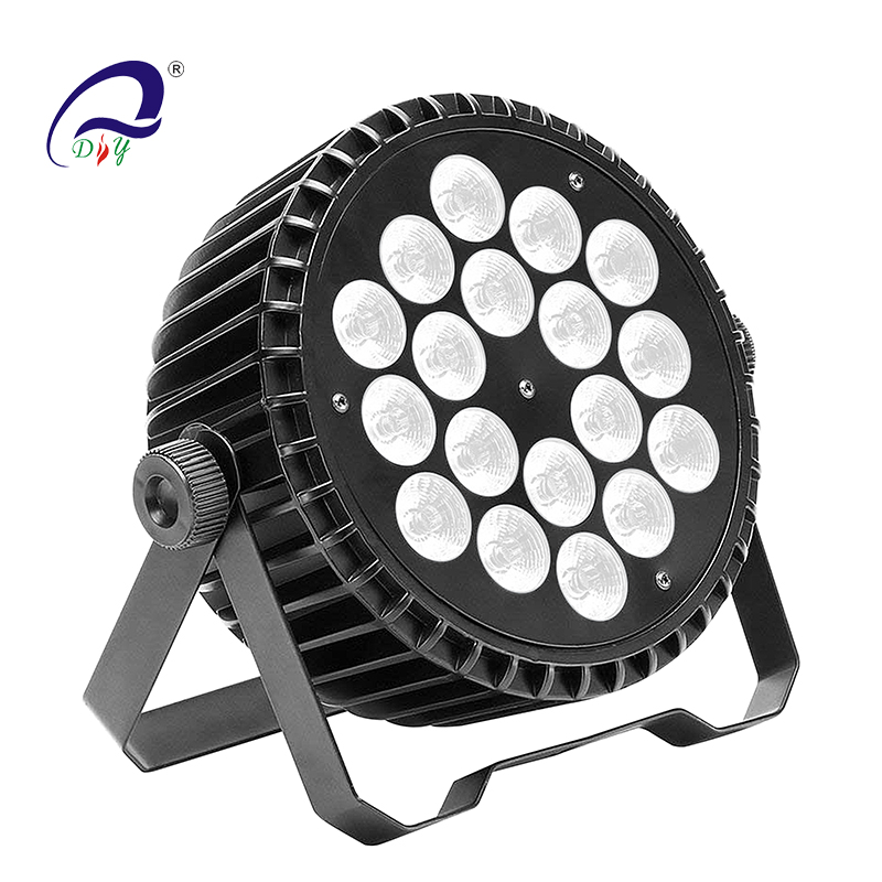 PL35 18PCS Silent Aluminium LED Wash Par Nachtclub Light