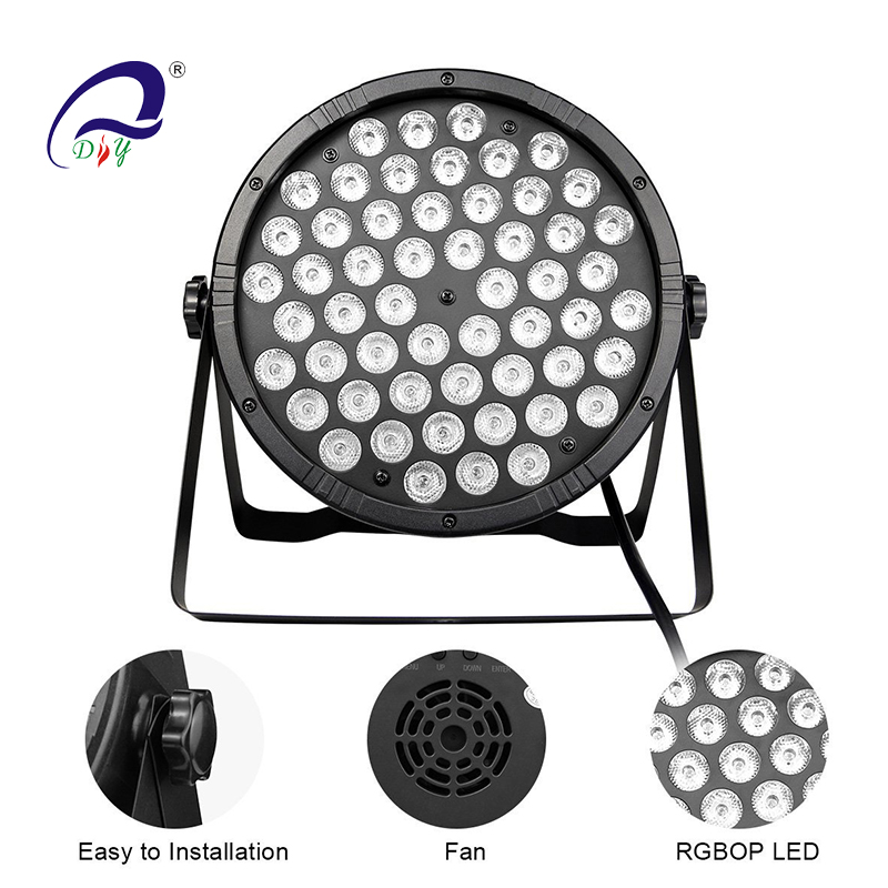 PL100II 54pcs *1W LED Par Light mit Kunststoff Gehäuse für Dj Wedding