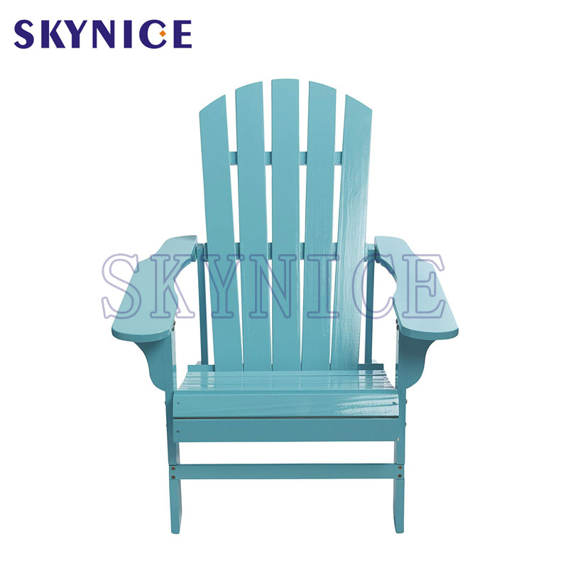 Custom Solid Wood Outdoor Patio Garden Lounge Adirondack Stuhl