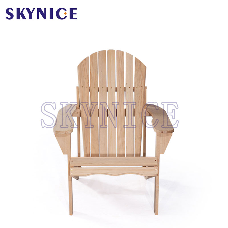 Outdoor Natürlicher Fir Wood Rocking Chair Patio Deck Frosch Chair