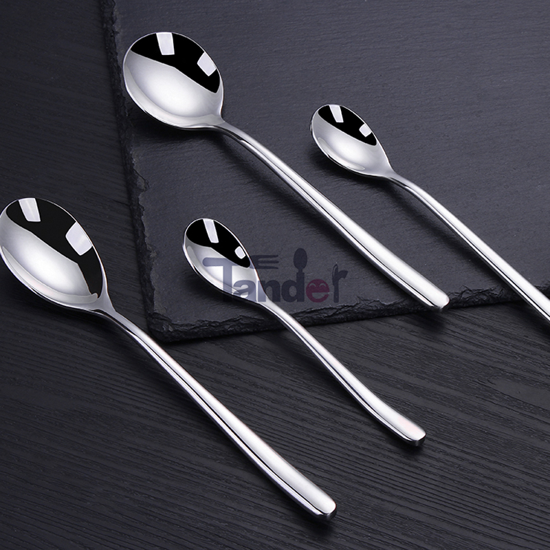 hochwertige neue Edelstahl Bulk-Flat-ware Modernes Restaurant-Besteck Set
