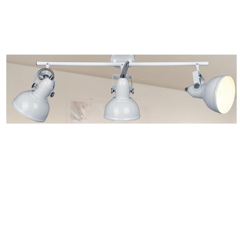 Spotlight-3 mit Metallschirm und U-Halterung