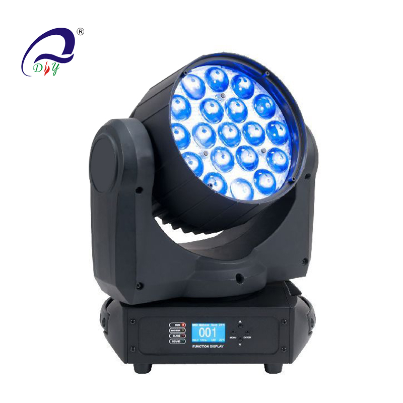 PL-65 19pcs*12W Wasch LED Zoom Bewegendes Kopflicht für Bühne und Disco