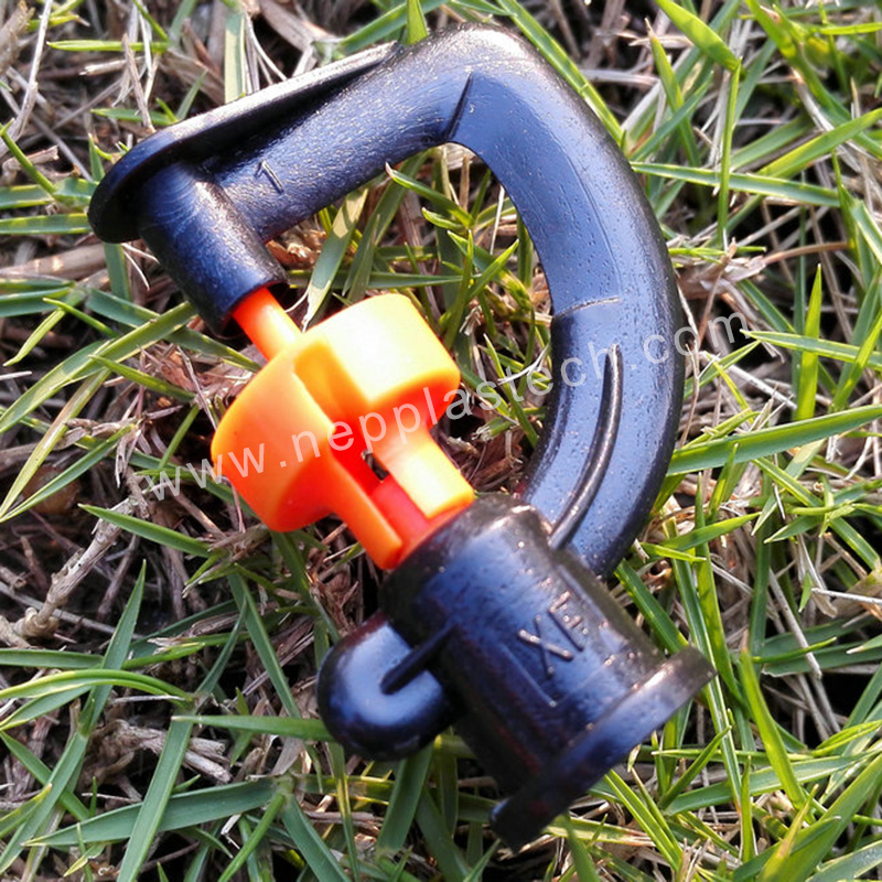 Mikrorotationssprinkler mit automatischem Bewässerungssystem für Obstgärten