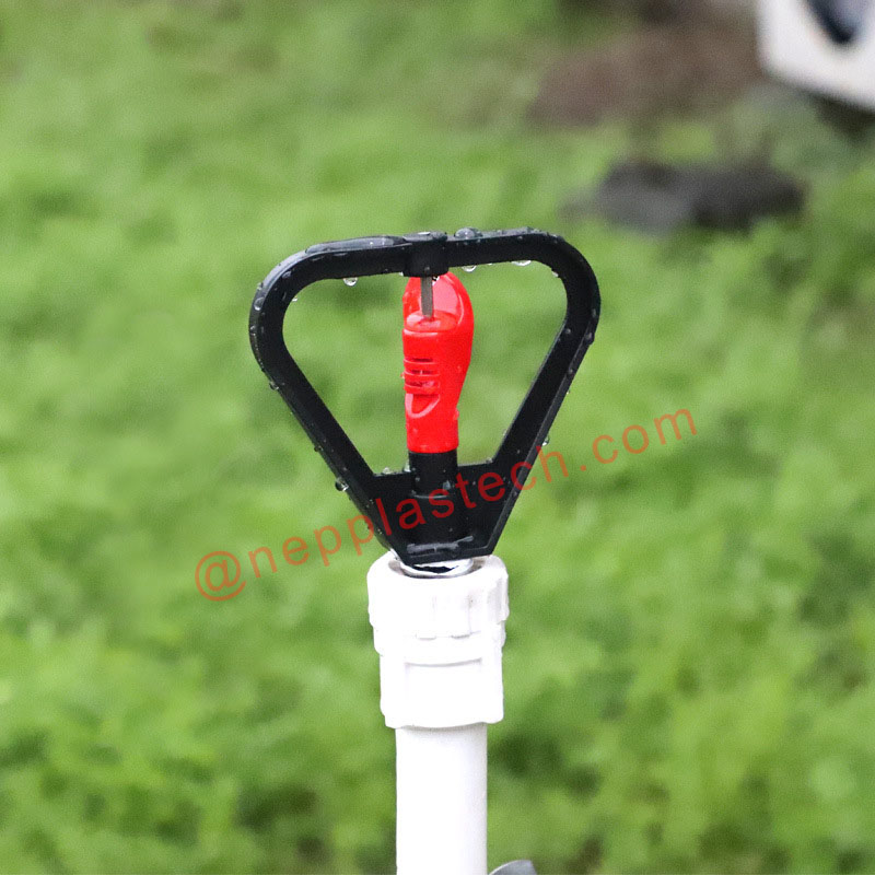 1\/2 Zoll Schmetterling Form Obstgarten und Garten Rasen automatische Bewässerung Rotation Sprinklerkopf