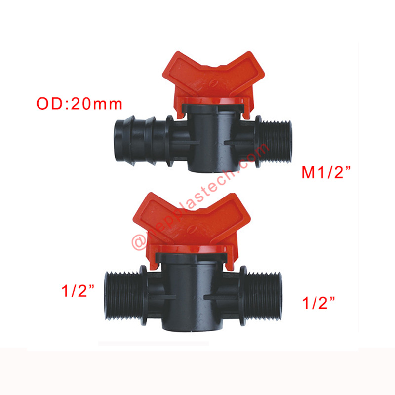 Garten Solar automatische Bewässerung Tropfschlauch Ventile Landwirtschaft Bewässerung Tropfband Anschlussventile