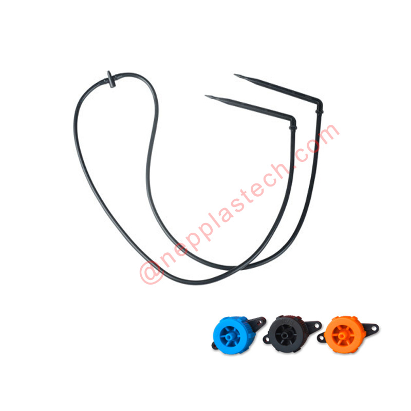 Obstgarten Pflanzen Mikrospray Bewässerung Pfahl Sprinkler Online-Pfeil Tropfer für Blumentopf