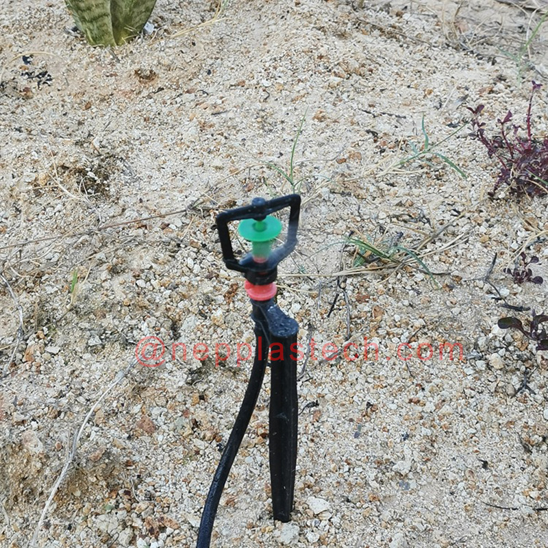 Zubehör für Solarbewässerungssysteme 15 mm bis 60 mm schwarze Mikrosprinkler-Jet-Pfähle