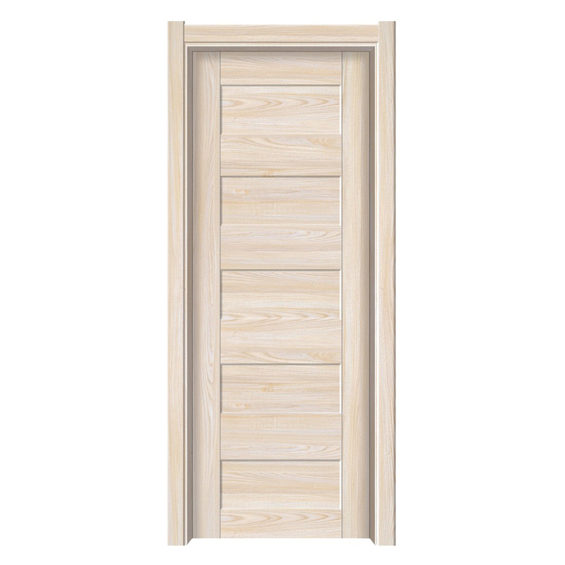 HDF Melamin Fertigtüren billige Holztür