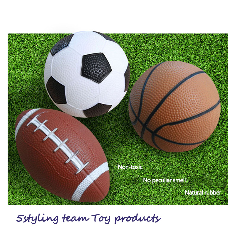 Direktverkauf von Kindern im Kindergarten, Fußball, Rugby, Umweltschutz, dickes aufblasbares Spielzeug, Schläger