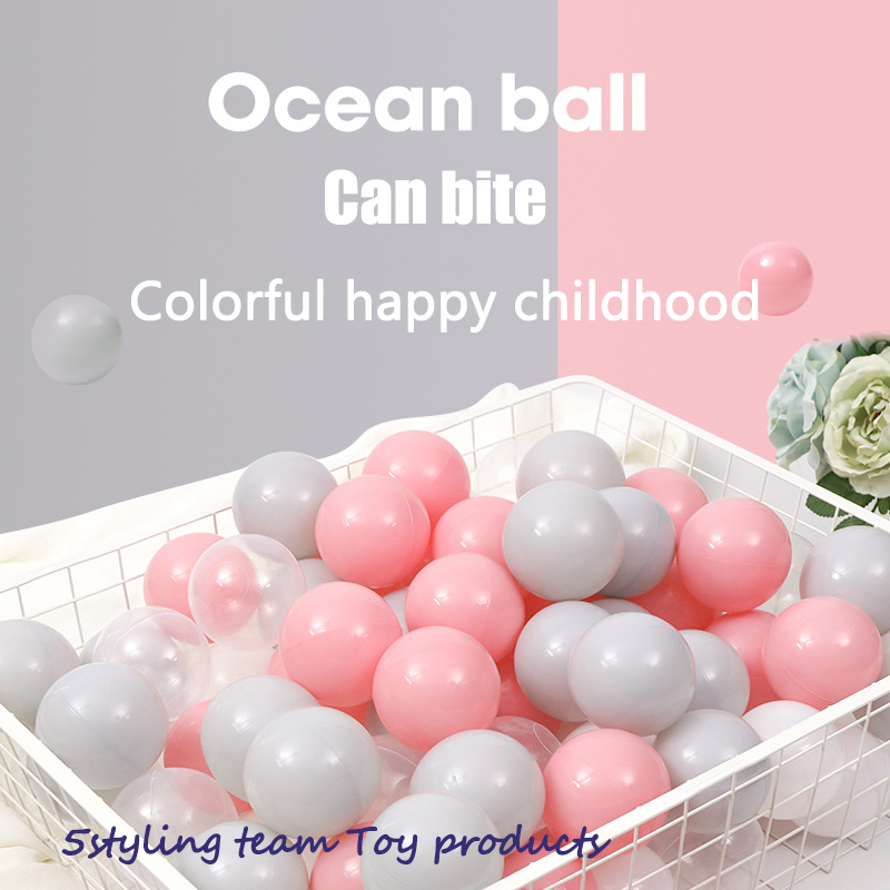 Naughty Fort benutzerdefinierte Ozeanball Bobo Ball 5,5 / 6/7/8 Makalon verdickt Umweltschutz Spielzeug Kunststoffball Großhandel