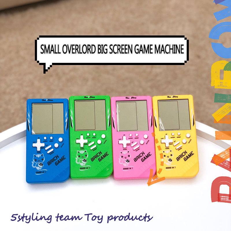 Beliebte Außenhandel Handheld Großbild-Spielmaschine Tetris nostalgische klassische Puzzle Arcade kreative Geschenk